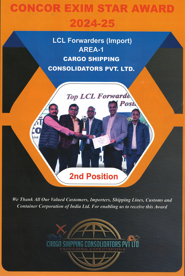 Concor-Exim-Star-Award-2024-25-for-LCL Forwarders(Import)